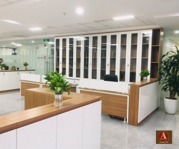 KHÔNG GIAN LÀM VIỆC VỚI NỘI THẤT VĂN PHÒNG CỰC CHẤT VÀ ẤN TƯỢNG